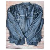 Bikers Dream leather jacket w/ reflectors size 58