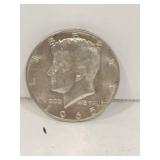 1965 Kennedy half dollar