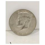 1965 Kennedy half dollar