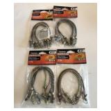 4 pkgs of 4 mini bungee cords