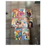 8 1970s Charlton romance Comic books