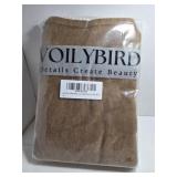 2 Voilybird 20 x 20 pillow covers  Coffee Brown