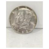1968  Kennedy half dollar