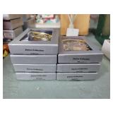 7 Mikasa Christmas Ornaments 2in