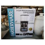 Farberware 5 cup coffee maker New