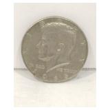 1966 Kennedy half dollar
