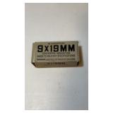 9x19mm centerfire ammunition 50 cartridges 124Gr.