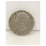1967  Kennedy half dollar
