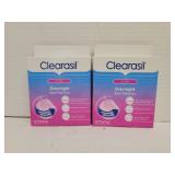 2 boxes Clearasil overnight patches (18 in each)