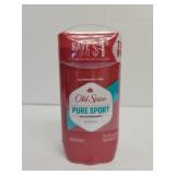 2 Old Spice pure sport deodorants 3oz