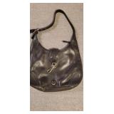 Vintage coach Hamptons leather shoulder bag.