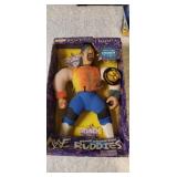1998 jakks pacific Wwf bone crunchin buddies.