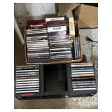 CD collection, oldies, country, Elvis, Willie, &