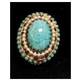 vintage West Germany brooch unmarked