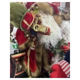 Santa Claus 18 inches with some detached trumpets