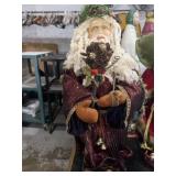 Santa Claus about 18 inches tall