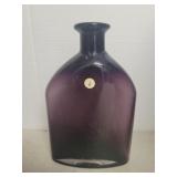 Vintage Purple Vase 6x10in