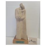 Vintage Terracotta/Stone Austin Sculpture Happily