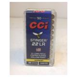 CCI stinger 22LR HP 32 gr 50 rounds