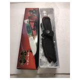 Steel warrior Buck Skinner 8" knife/Sheath
