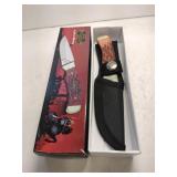Steel warrior Trapper 6"  knife /sheath