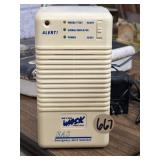 Vintage WASK emergency alert sentinel radio with