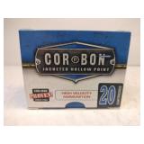 COR-BON 9 mm Luger +P 115 grain JHP 20 rounds