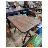 Fold up dining room table 36x24x30