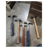 Craftsman and eastwing hammers and other