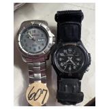 Timex Expedition and Casio Illuminator sports