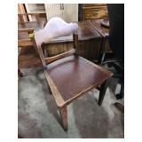 Chair board seat 18x18x24 back needs repair
