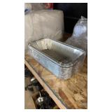 Mini loaf pans/ grease catchers pans assorted