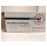 Winchester 40 S&W 135 grain jhp 50 rounds