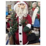 Stuffed felt Santa Claus standing figure 24