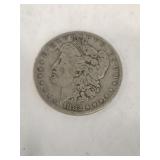 1882 Morgan silver dollar