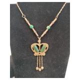 Vintage copper Jade