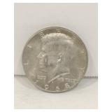 1968  Kennedy half dollar