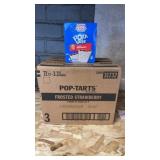 Pop tarts Frosted strawberry 12 total boxes 72