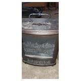 Small fireplace style heater