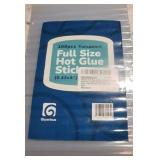 100pc full size hot glue sticks 6in long .43