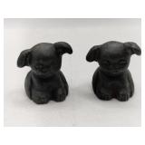 2 modern cast iron Griswold pups