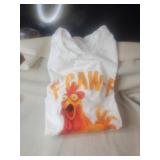 F-Caw-F White 3XL New Tshirt