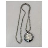 Silver chain Vantage shock resistant watch 1966