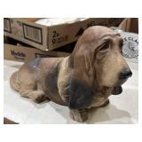 Sandicast Basset Hound dog statue