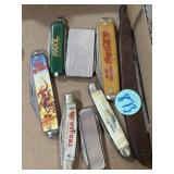 Advertising pocket knives