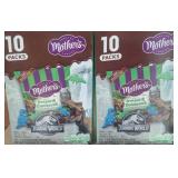 2- 10ct boxes of mother's chocolate dinosaur