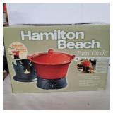 Hamilton Beach party crock pot new sealed in box
