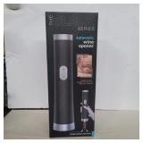 Black series automatically wine opener battery