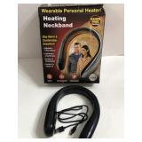 New heated neckband USB rechargeable