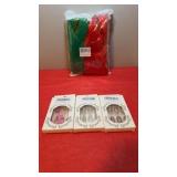 Press on nails adhesive pack of 3 kit (new) green